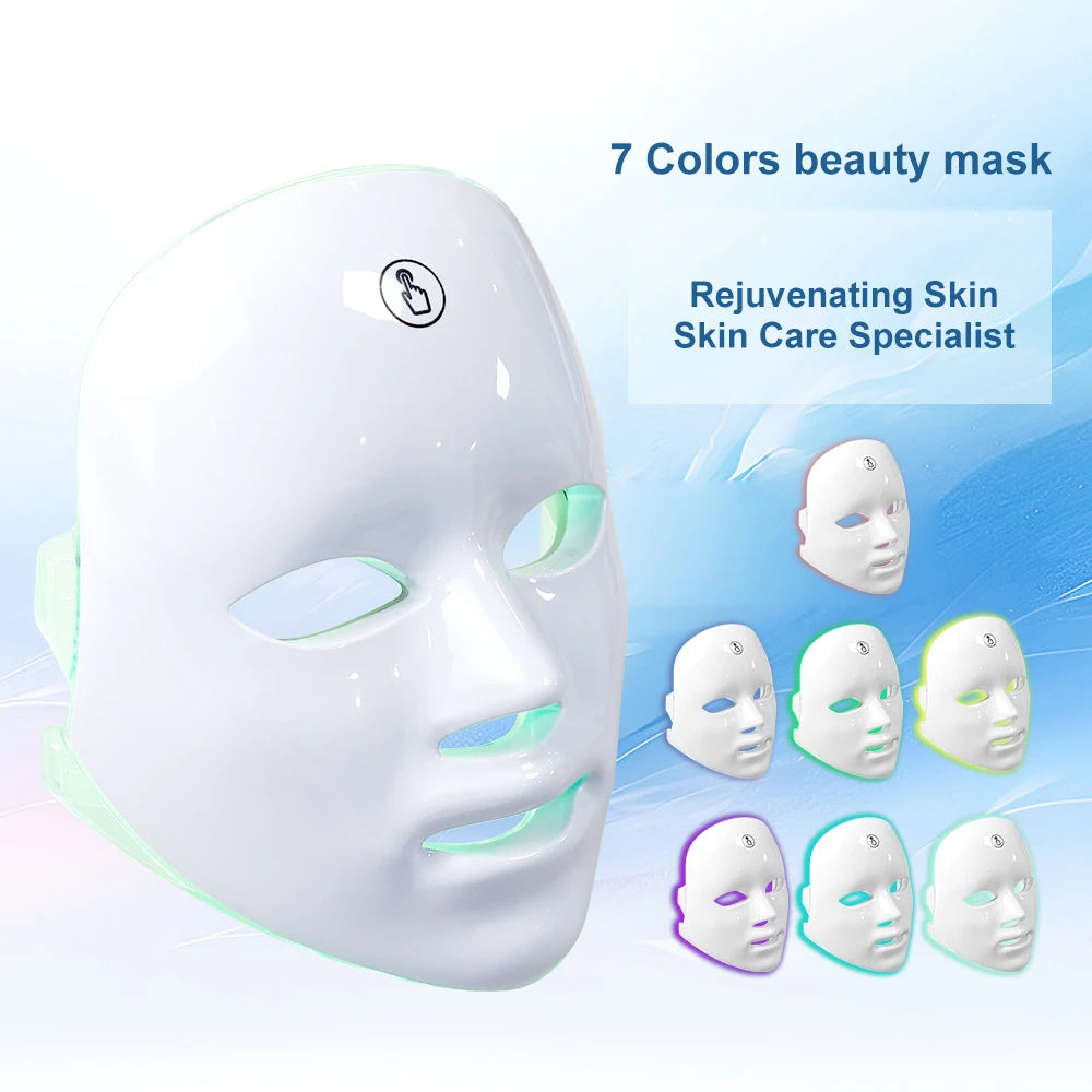 Máscara Facial de LED Multifunções