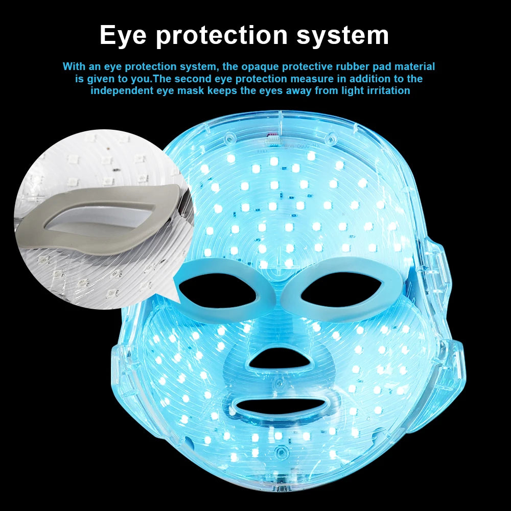 Máscara Facial de LED Multifunções