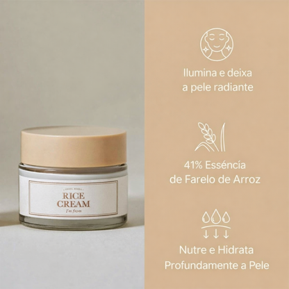 Máscara facial de arroz I'm From Rice Mask com 41% de Ceramida