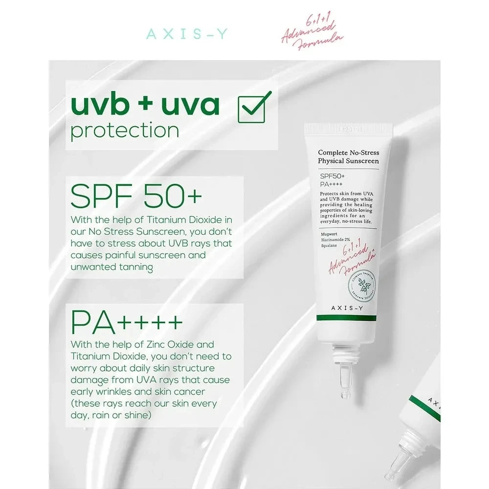 AXIS-Y Protetor Solar Facial Clareador FPS50+ PA++++