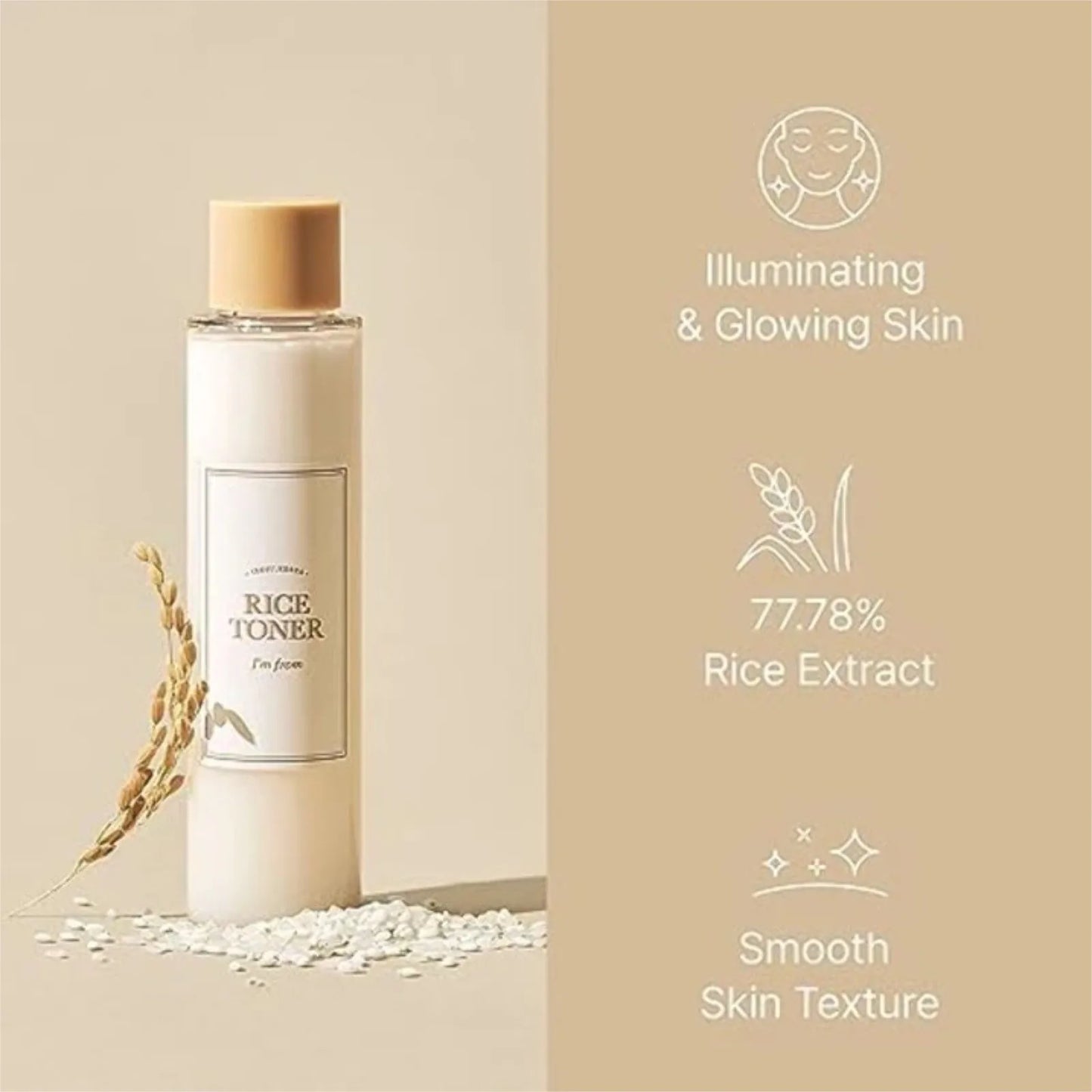 Tônico Facial de Arroz - I'm From Rice Toner 150ml