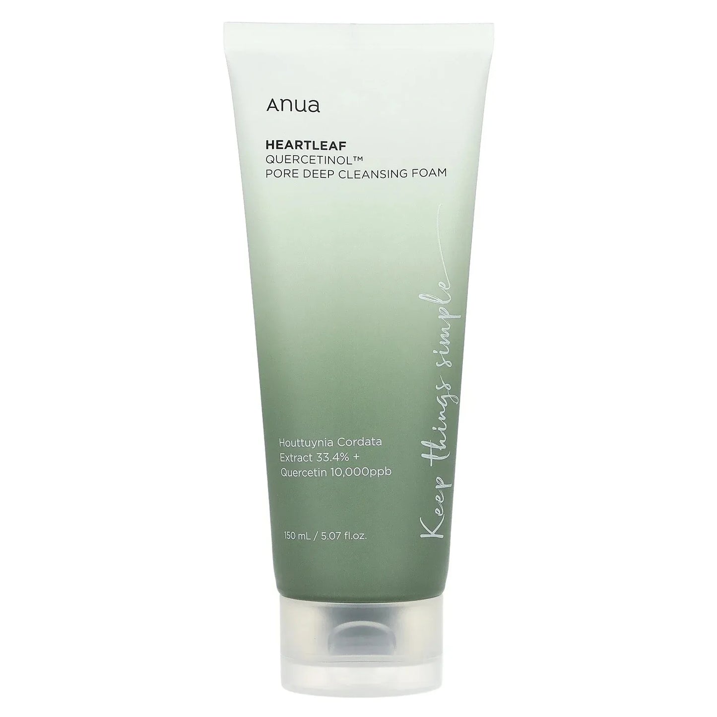 ANUA - Heartleaf Quercetinol Pore Deep Cleansing Foam 150ml